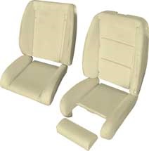 82-85 Camaro front seat foam set (Conteur seats)