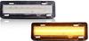 82-92 Camaro/Firebird fender marker light set (clear w/solid amber LED)