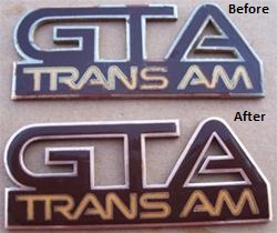 87-92 GTA emblem restoration