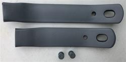 83-92 Camaro/Firebird front seat belt receiver sleeves (black)