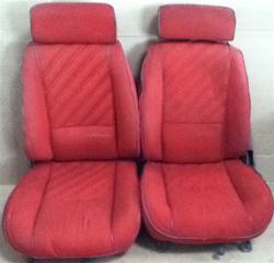 82-92 Camaro/IROC/Z28 red seats