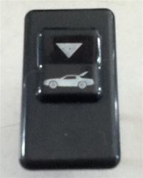 82-92 Camaro power hatch release switch (white print)