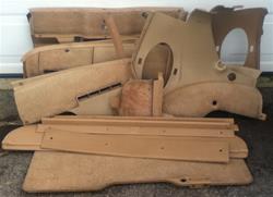 82-85 Camaro/Firebird tan carpet interior plastic with cargo door (Knight Rider style)