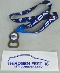 Thirdgen Fest &#39;16 party pack (Bottle opener and sticker)