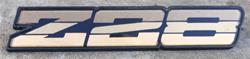 82-92 Camaro "Z28" rocker emblem (gold)