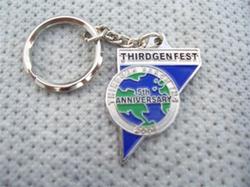 Thirdgen Fest '06 5th Anniversary keychain (silver)