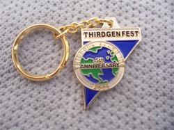 Thirdgen Fest '06 5th Anniversary keychain (gold)