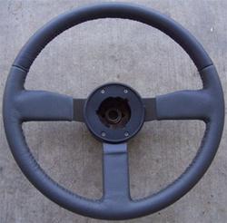 84-87 Firebird/Trans Am recovered leather steering wheel NICE!!!