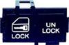 82-92 Camaro/Firebird power lock switch  (white print) NEW