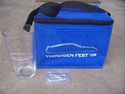 Thirdgen Fest '09 party pack (cooler, glass, keychain) NICE!!!